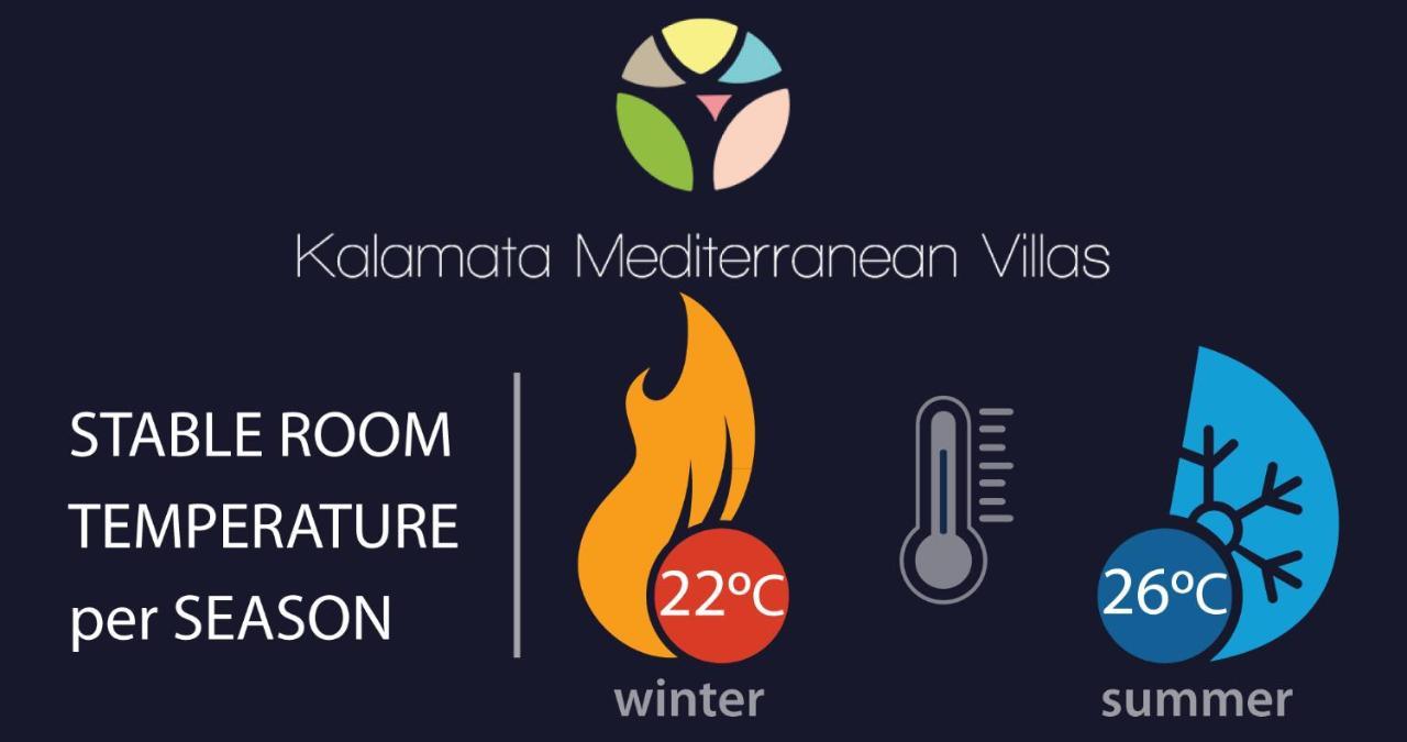 Tinas Home - Kalamata Mediterranean Villas المظهر الخارجي الصورة